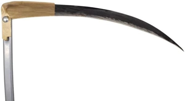 Tidyard Scythe with Grinding Stone 4′ 7″ for Grass