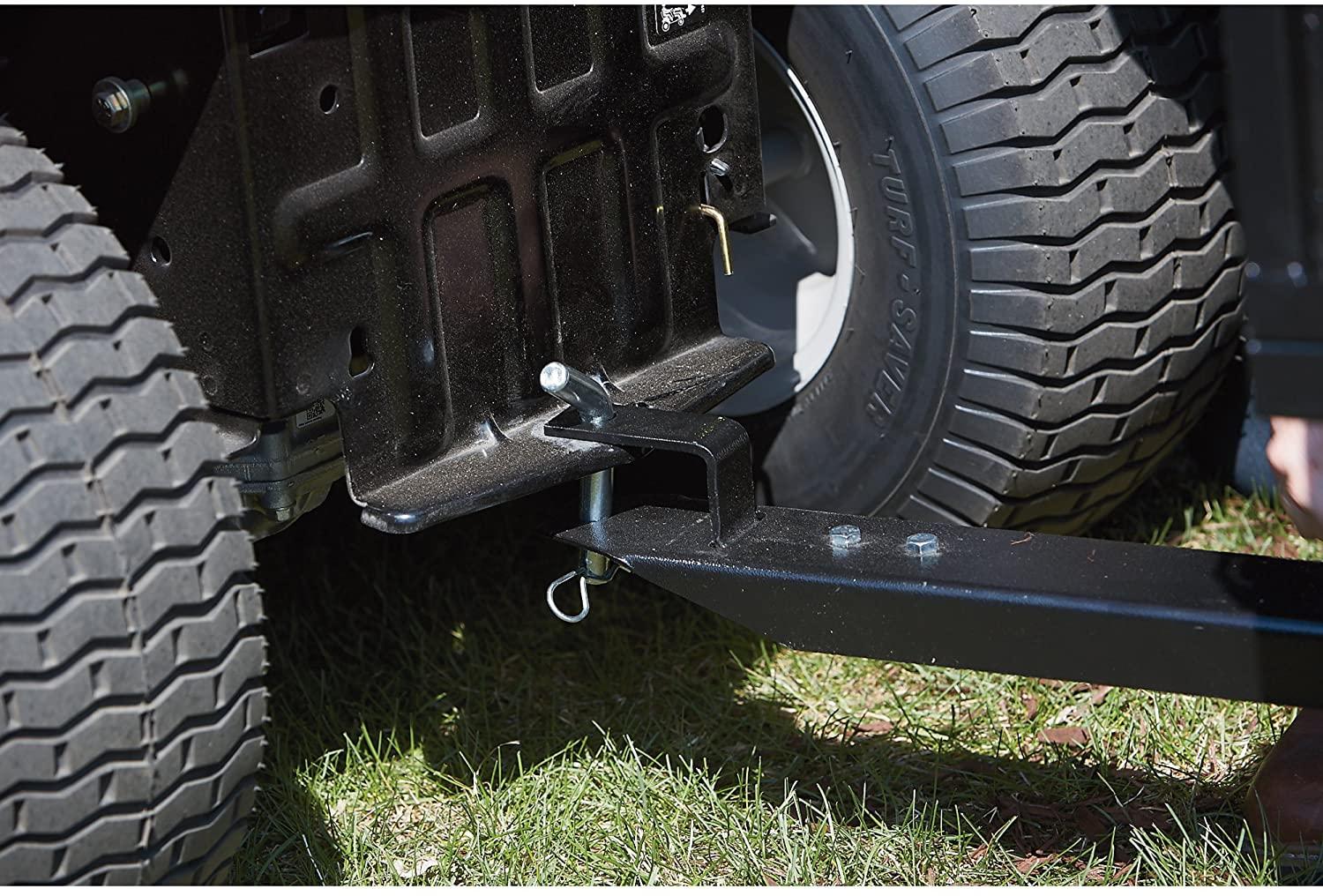Strongway Steel ATV Trailer - 1200-Lb. Capacity, 17 Cu. Ft.