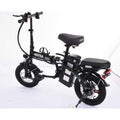 SALE &amp; CLEARANCE Folding Electric Bike, 250W Electric Bike Suitable for Adults and Teenagers Removable Battery Fat Tire Electric Bike Beach Snow Bicycle, Best Fathers Mothers Lovers (Black) NO250102