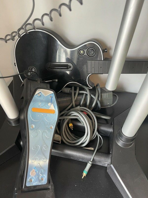 Xbox 360 Guitar Hero Lot Game Controller Drums Console Cords Rock Band 2 3 Tour NO250105