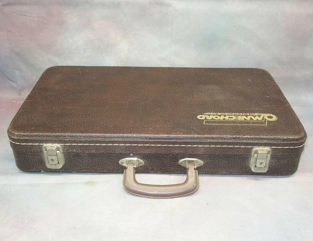 Suzuki Omnichord OM-84 System Two w/ Hard Case Power Supply Manual TESTED! WORKS