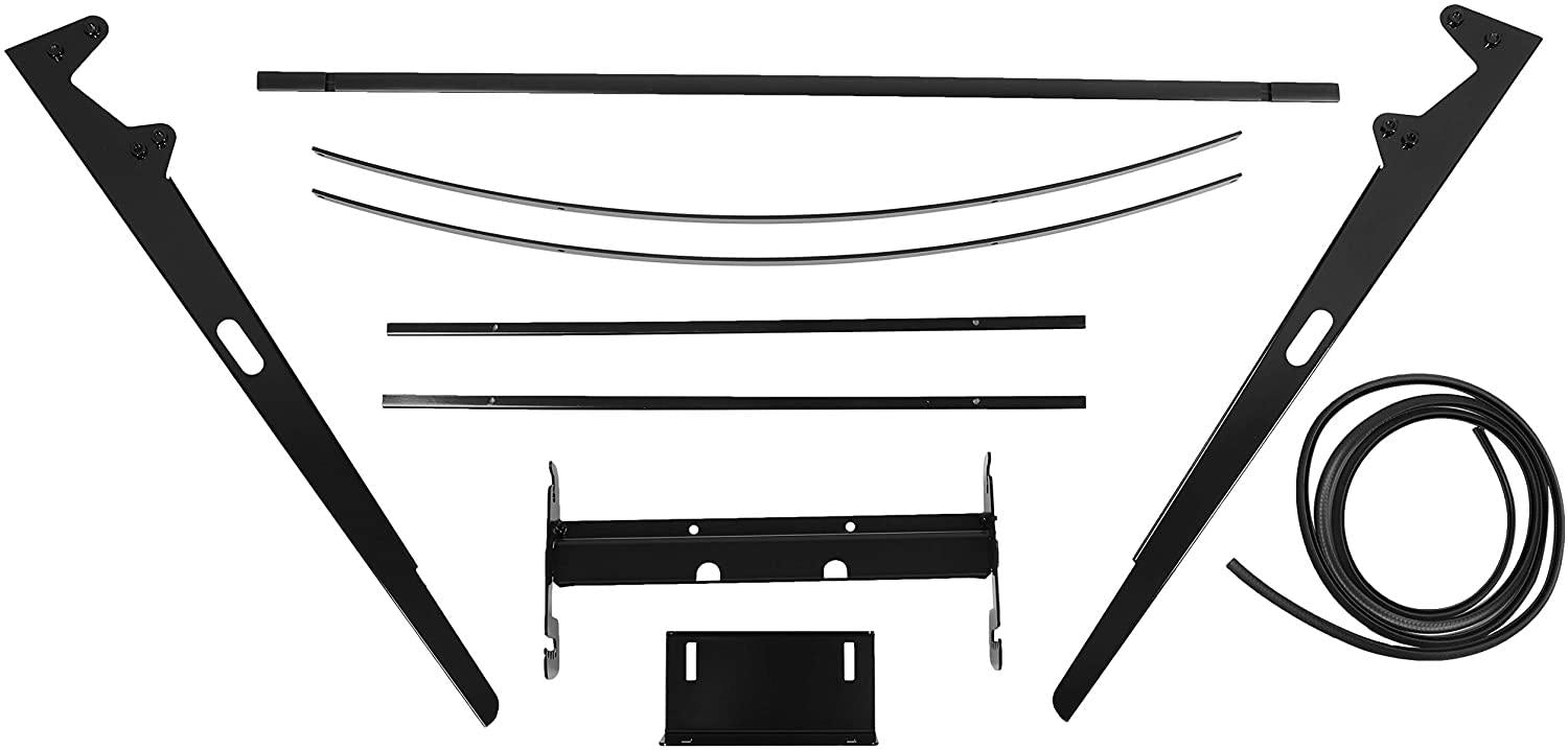 ECOTRIC Tractor Canopy Orange Compatible with All ROPS 48" X 52" Equipped Tractors with a 2" x 2" or 2" x 3" ROPS (Will Add About 4'' to The Height of The Tractor) Tractor Sun Canopy Sunshade