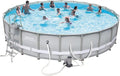 Power Steel Frame Pool Set, 22′ x 52″