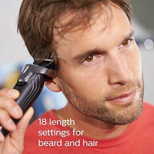 Philips Norelco Multigroom Rechargeable Grooming Kit Beard Shave Ear Trimmer