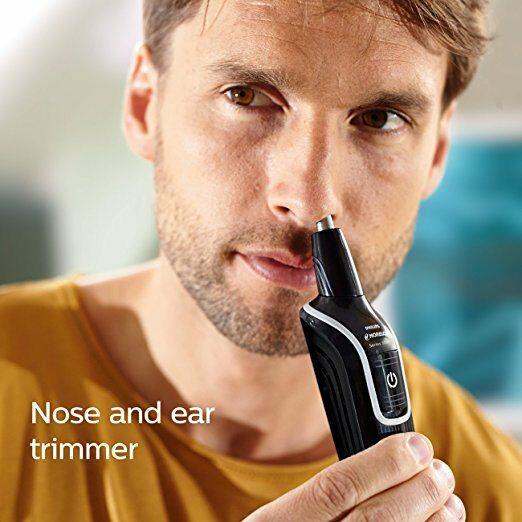 Philips Norelco Multigroom Rechargeable Grooming Kit Beard Shave Ear Trimmer