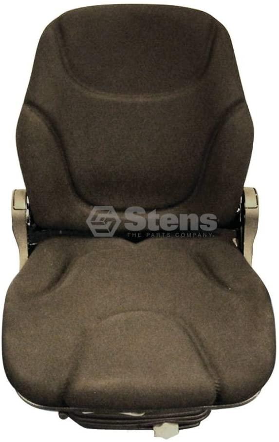 Stens Seat for Suspension, black cloth, adjustable
