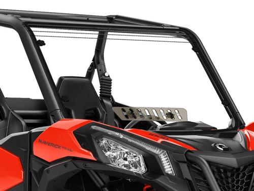 Spike Can Am Maverick Trail Scratch Resistant Full Windshield With Sliding Vent