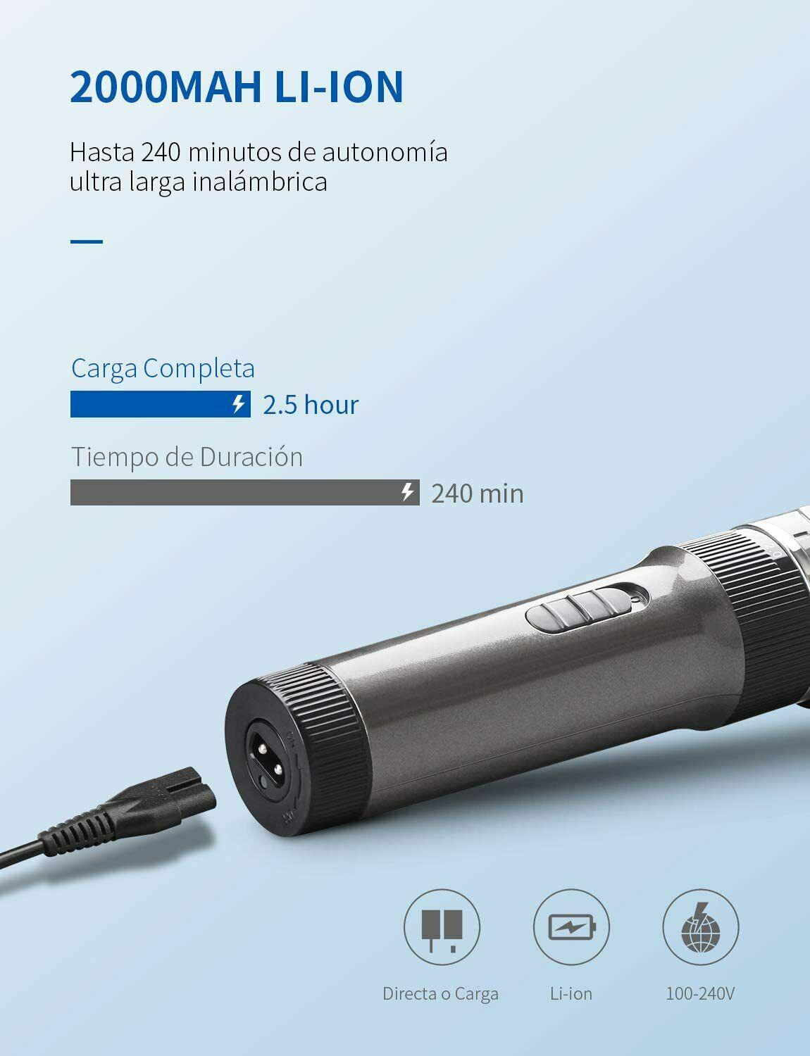Woner Trimmer Professional Wireless Engine Silent  Ceramic Kit