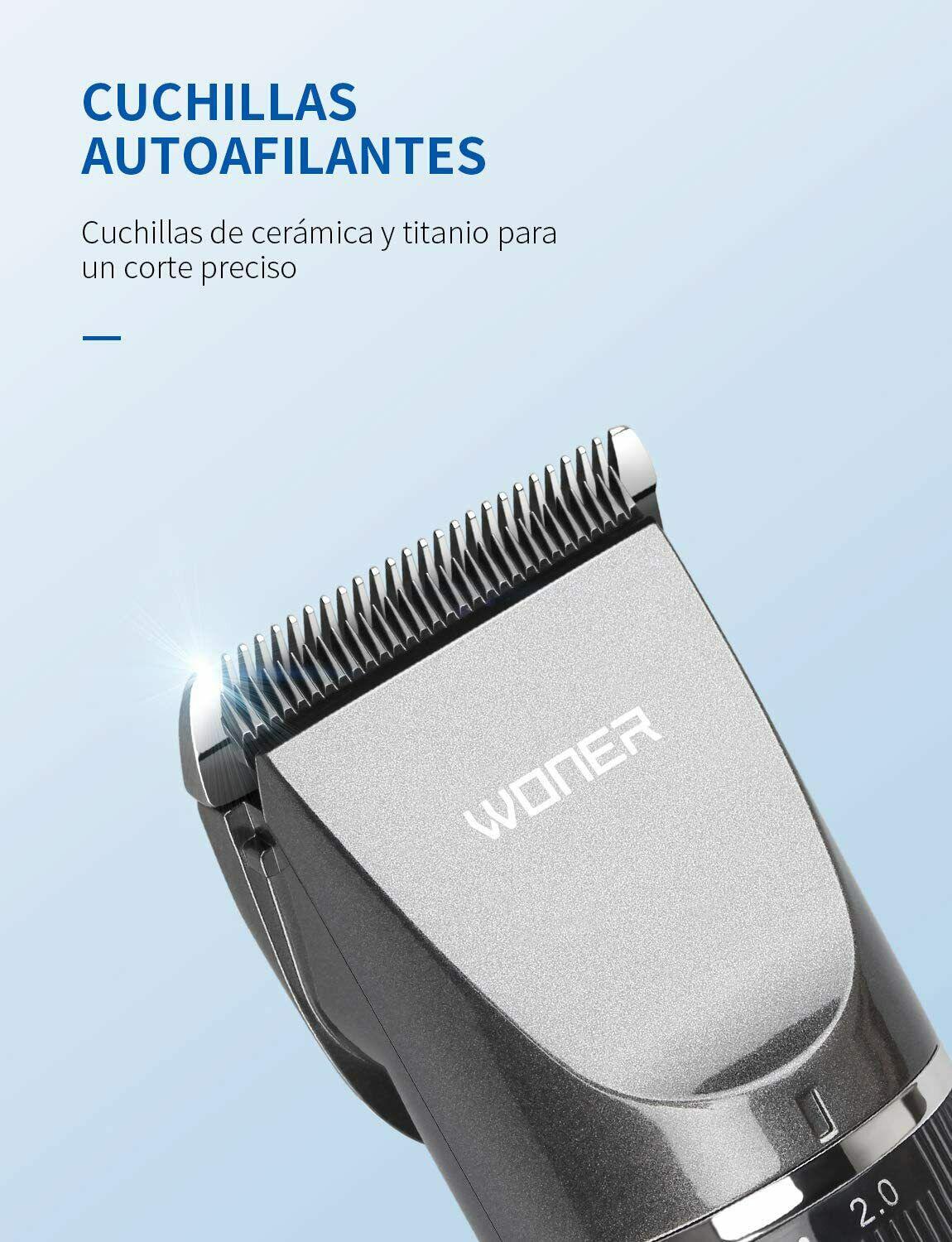 Woner Trimmer Professional Wireless Engine Silent  Ceramic Kit