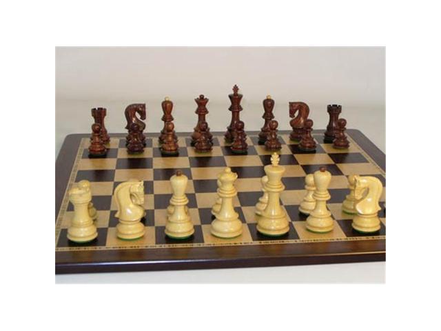 Chess Set - RoseOld Russian-Ebony Birdseye