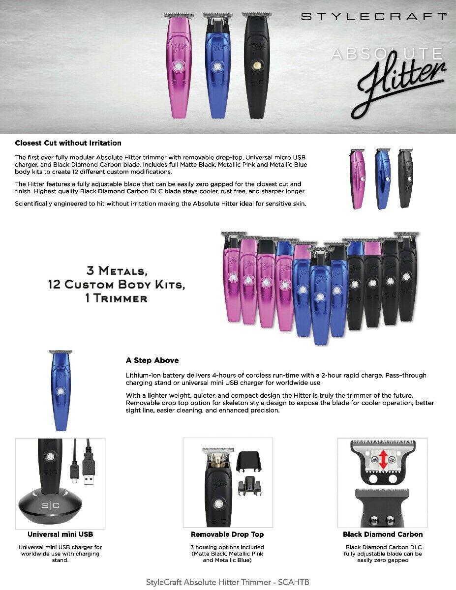 Stylecraft Clipper/Trimmer Set - Black