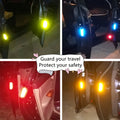 Boost Your Car's Safety &amp; Visibility With 4PCS Reflective Stickers!