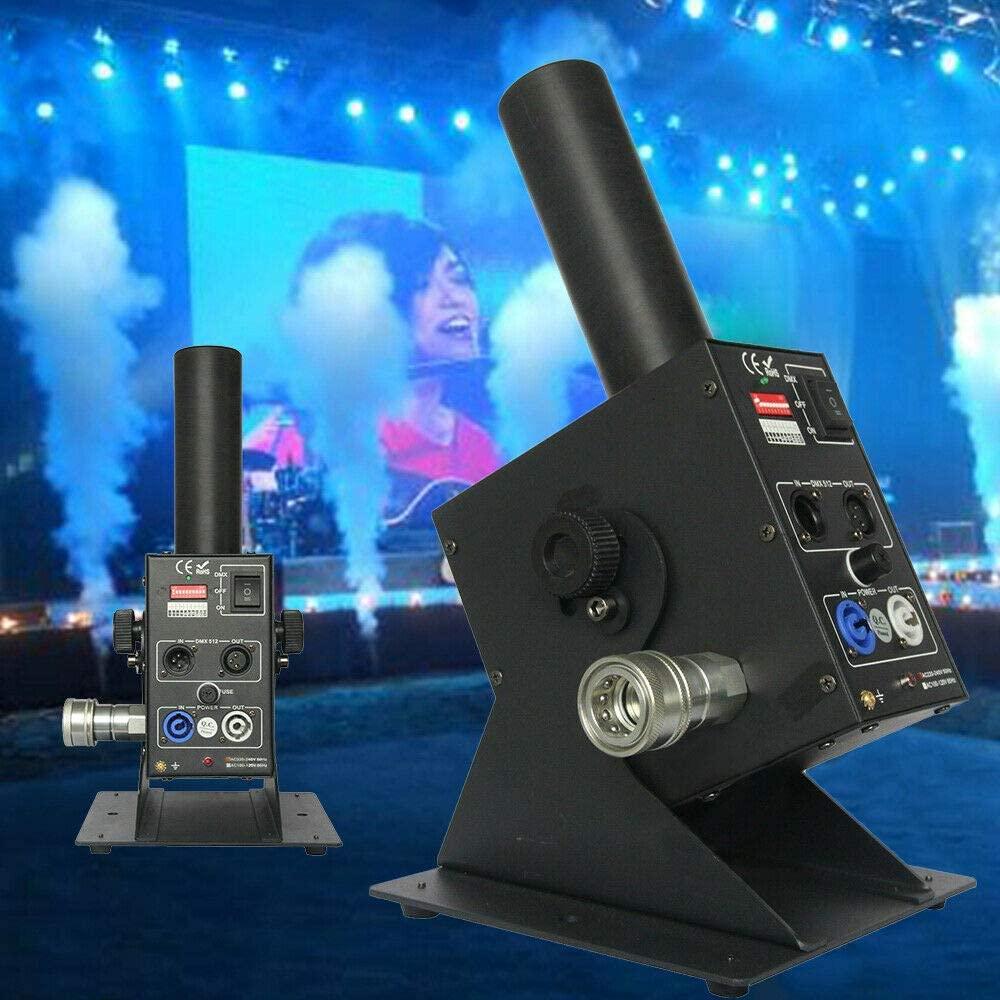 TFCFL Fog Smoke Machine CO2 Jet Machine Air Column CO2 Fogger DMX DJ Club StaEffect