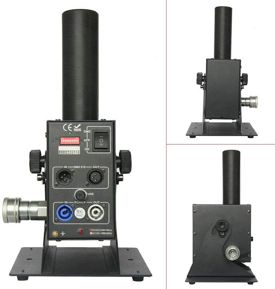 TFCFL Fog Smoke Machine CO2 Jet Machine Air Column CO2 Fogger DMX DJ Club StaEffect