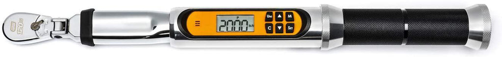GEARWRENCH Flex Head Electronic Torque Wrench with Angle