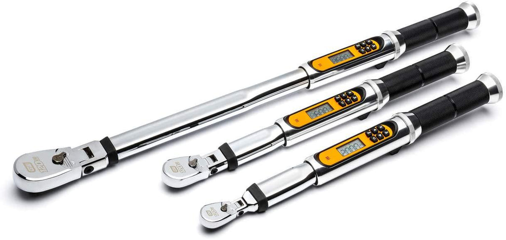 GEARWRENCH Flex Head Electronic Torque Wrench with Angle