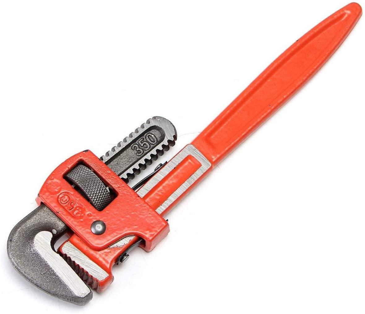 CHUNSHENN Wrench 3Pcs Heavy Duty Pipe Wrench Adjustable Set 14inch 18inch 24inch Monkey Soft Grip Repair Tools Hand Wrenches