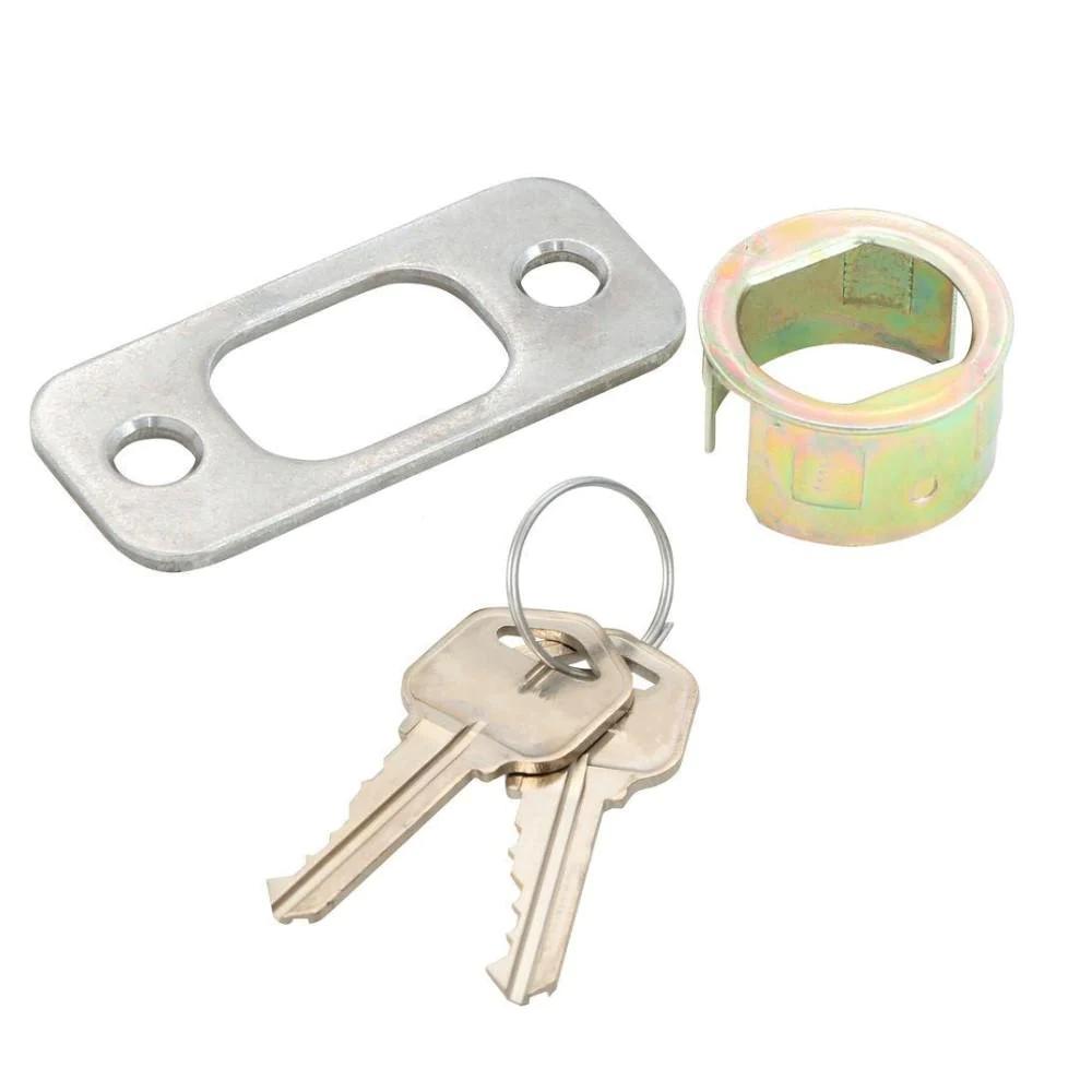 Square Satin Nickel Electronic Single Cylinder Keypad Deadbolt