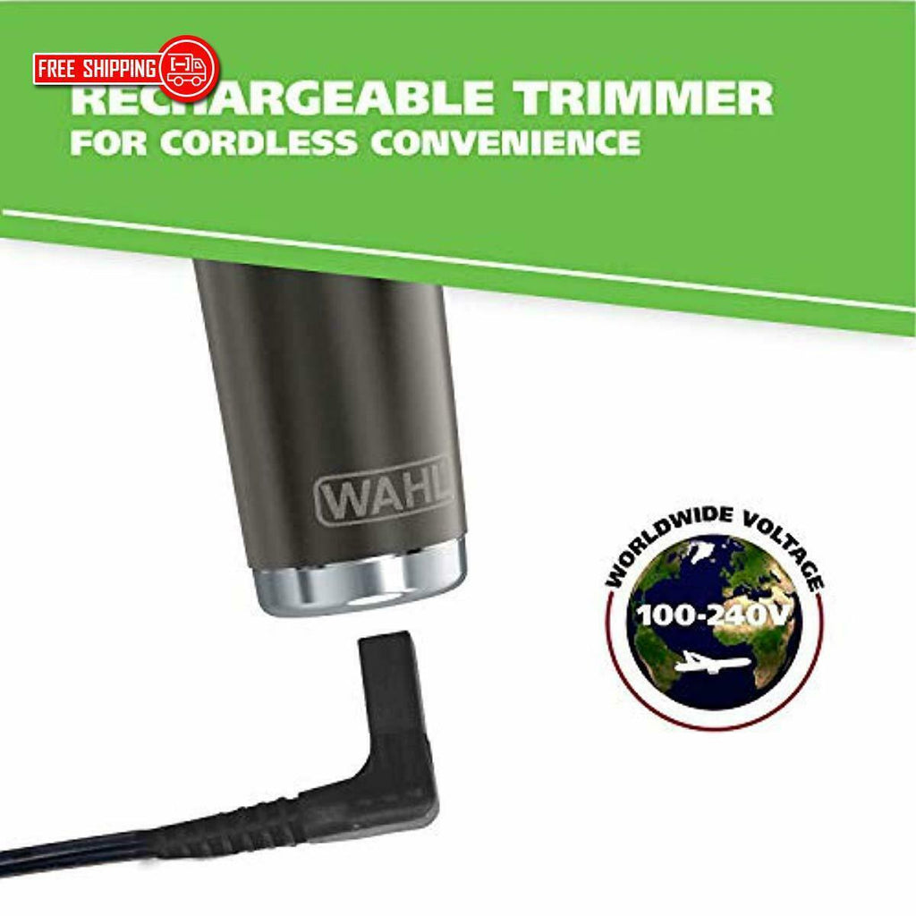 Wahl  Steel Lithium Ion 2.0+ Slate Beard Trimmer for Men Electric 9864