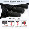 1pc Automatic Anti-Wind Double Layer Commercial LarUmbrella, Diameter 105cm/41.33in