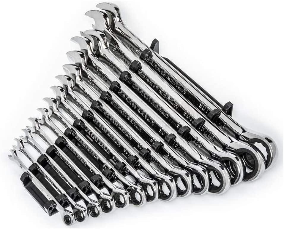 GEARWRENCH - Set Wr Rat Flex Comb 12Pt 90T 14Pc Sae (86759)