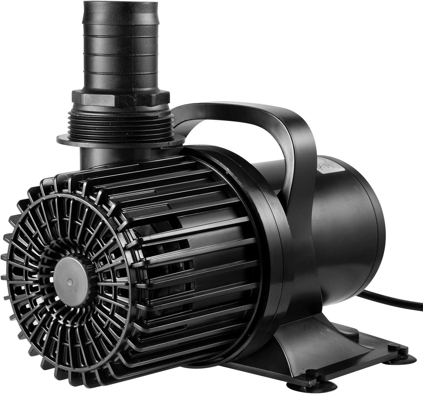 VIVOSUN 9000 GPH Submersible Water Pump 620W Pond Pump Ultra Quiet Aquarium Pump with 26.9 FT. Lift Height for Pond Waterfall, Fish Tank, Statuary, or Hydroponics