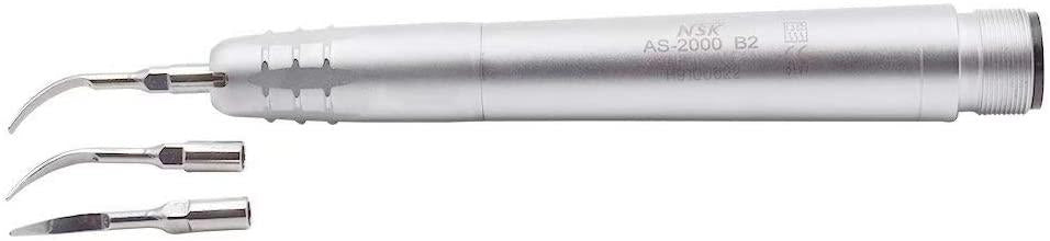 Exquisite 2Hole Dental Air Scaler Sonic Perio Hygienist Polishing Tool with 3 Compatible tips,10pcs
