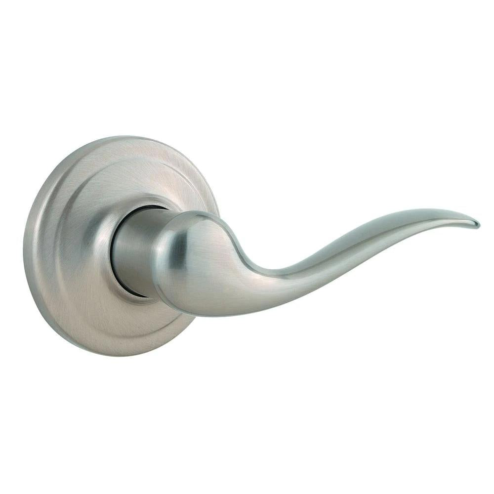 Tustin Satin Nickel Right-Handed Half-Dummy Door Lever