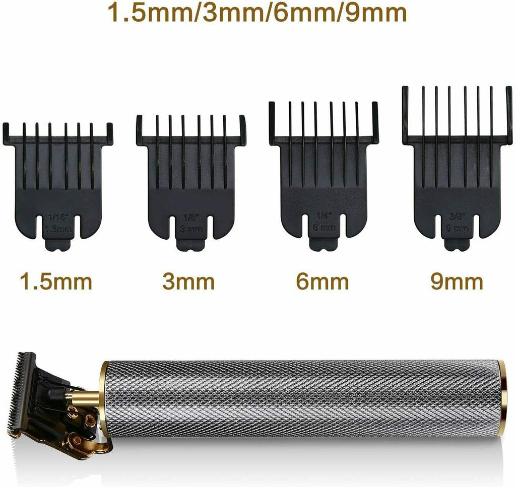 Trimmer Electric BESTBOMG Professional Rechargeable  On T With 4 Combs