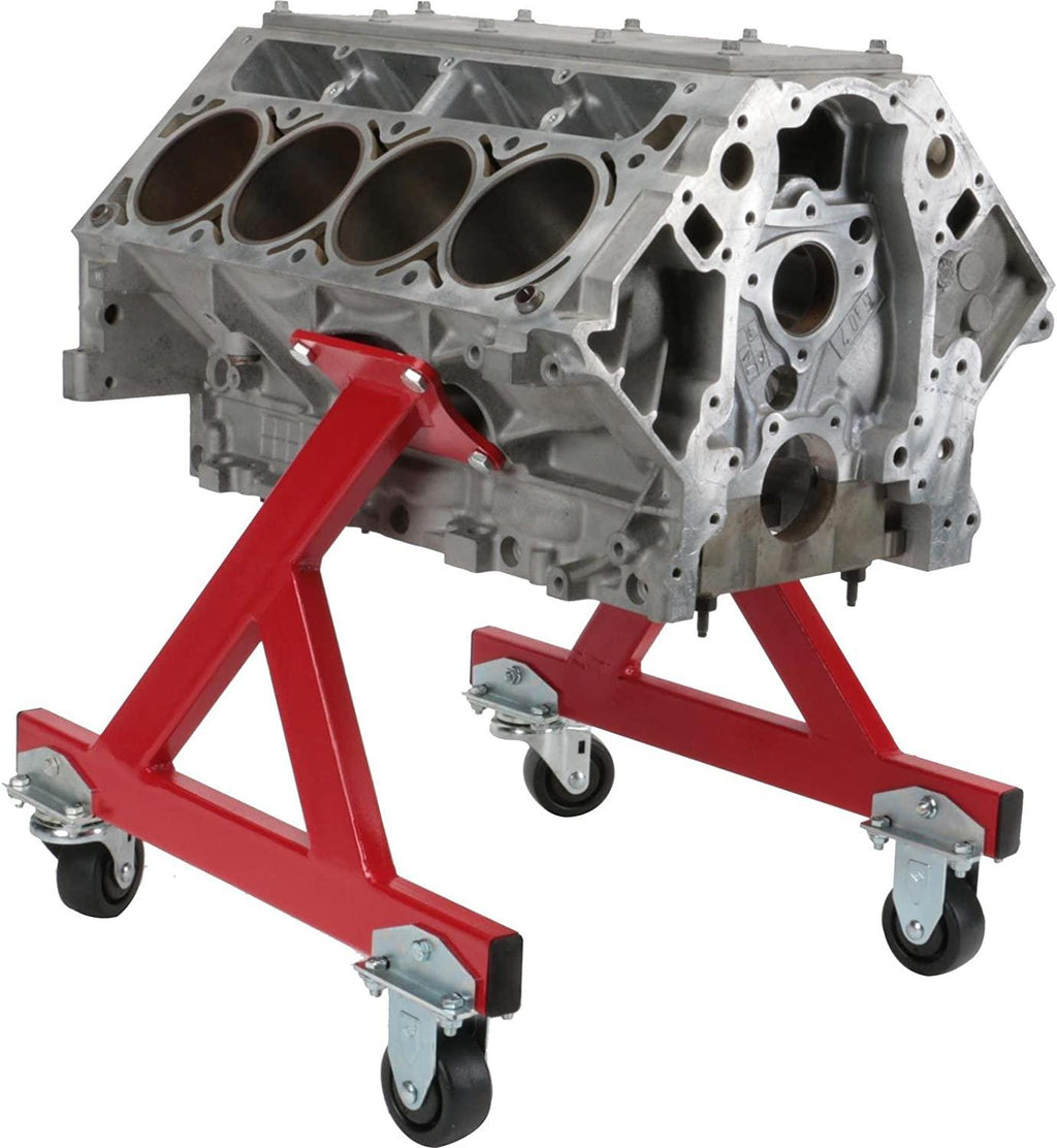 GM Chevy V8 LSx Rolling Engine StoraStand