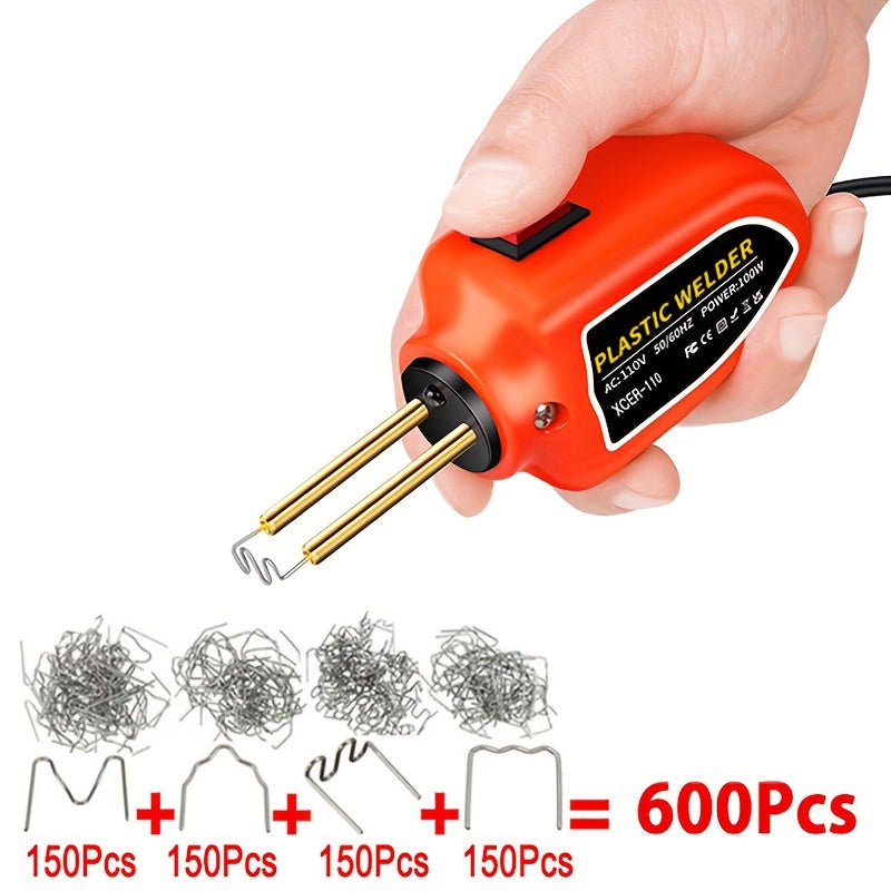 100W Plastic Welding Machine: The Perfect Tool for Car Bumper Repairs and PVC Soldering!
