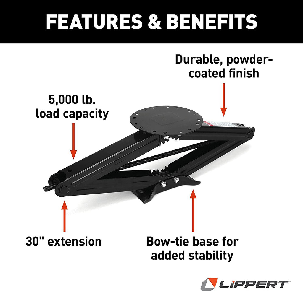 Lippert 285332 30" Scissor Jack