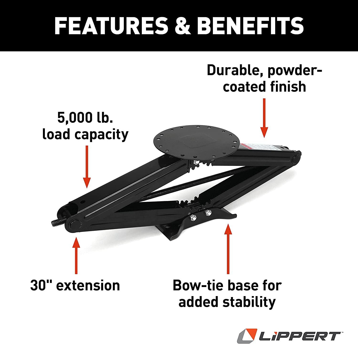 Lippert 285332 30" Scissor Jack