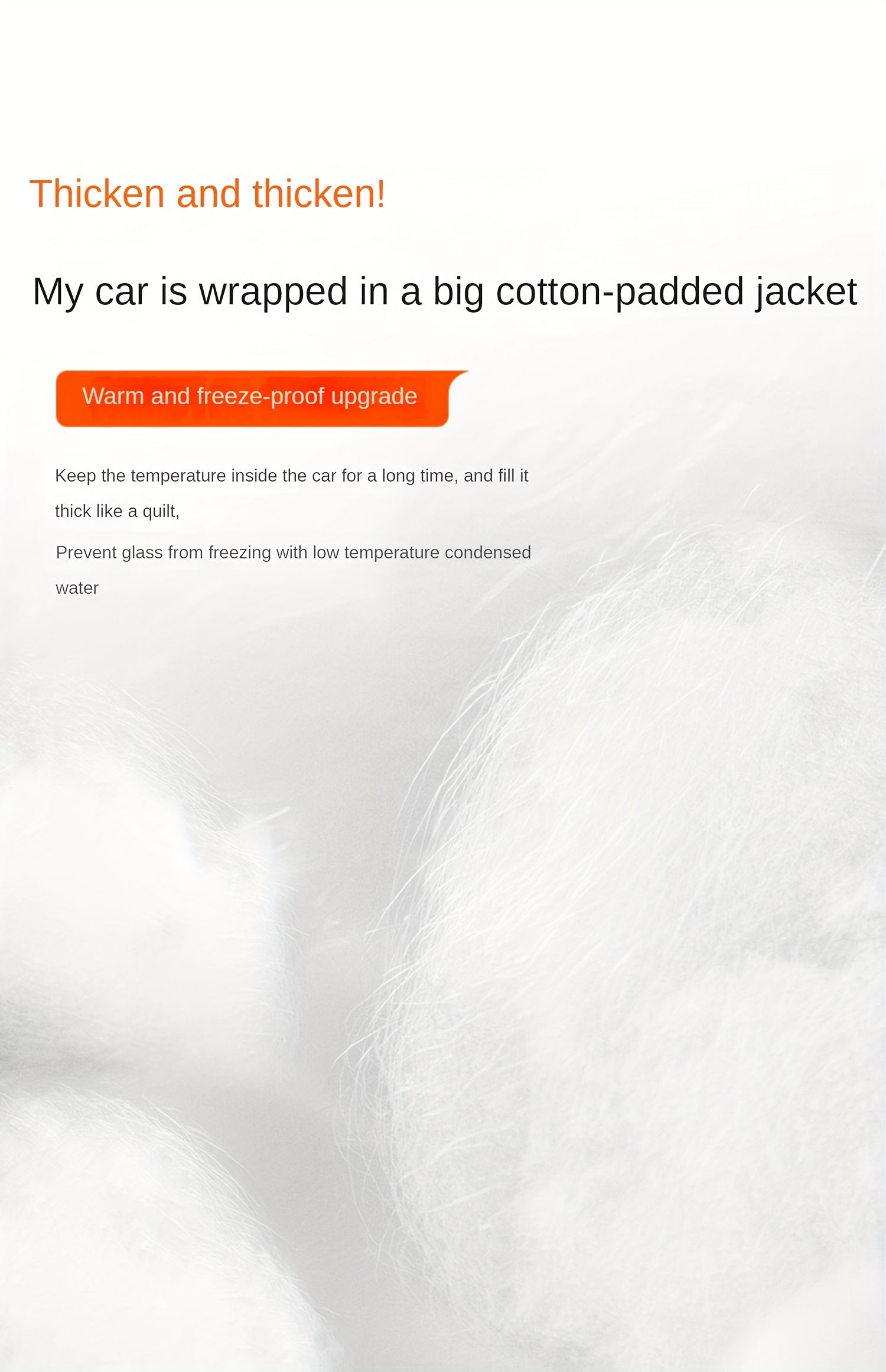 Car Snow Shield Front Windshield Snow Cover Frost Frost Windshield Windows Four Seasons Universal Thickened Cover Cloth