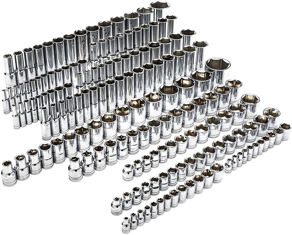 GEARWRENCH 163 Pc. ¼”, 3/8”, &amp; ½” Dr. 6 Pt.  Socket Set  - 89073