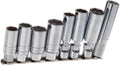 SK Hand Tool 4498 8 Piece 3/8" Drive Spark Plug Socket Set