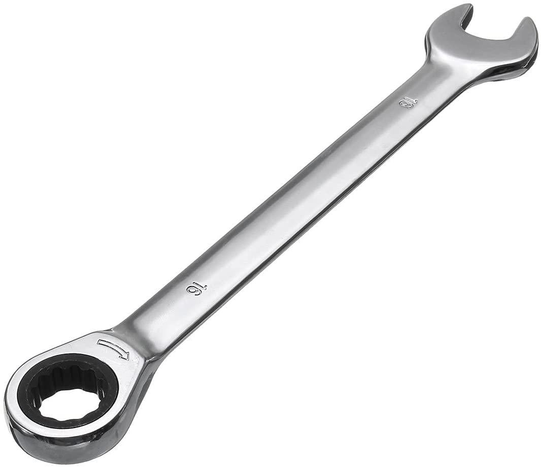 Wchaoen 12pc Metric Ratcheting Spanner Combination Wrenche Hand Tools 9mm-18mm CR-V Steel Tool accessories