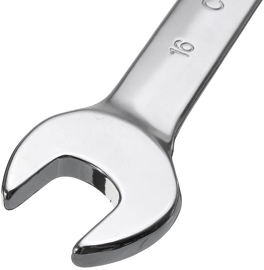 Wchaoen 12pc Metric Ratcheting Spanner Combination Wrenche Hand Tools 9mm-18mm CR-V Steel Tool accessories