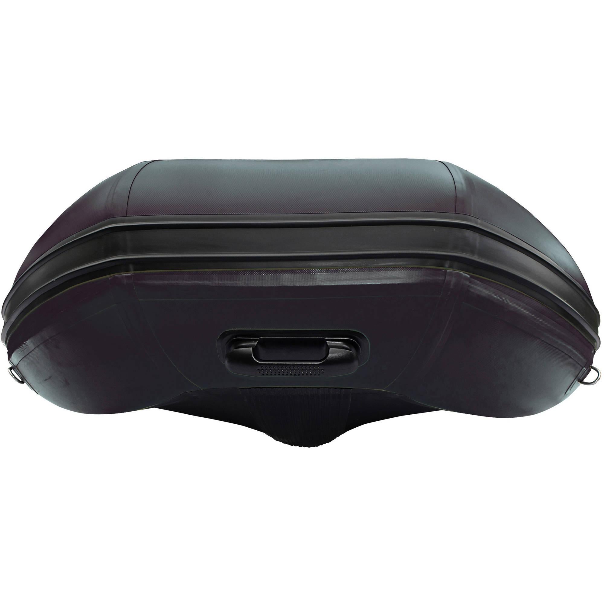 ALEKO Inflatable Boat - Aluminum Floor - 8.4 Feet - Black