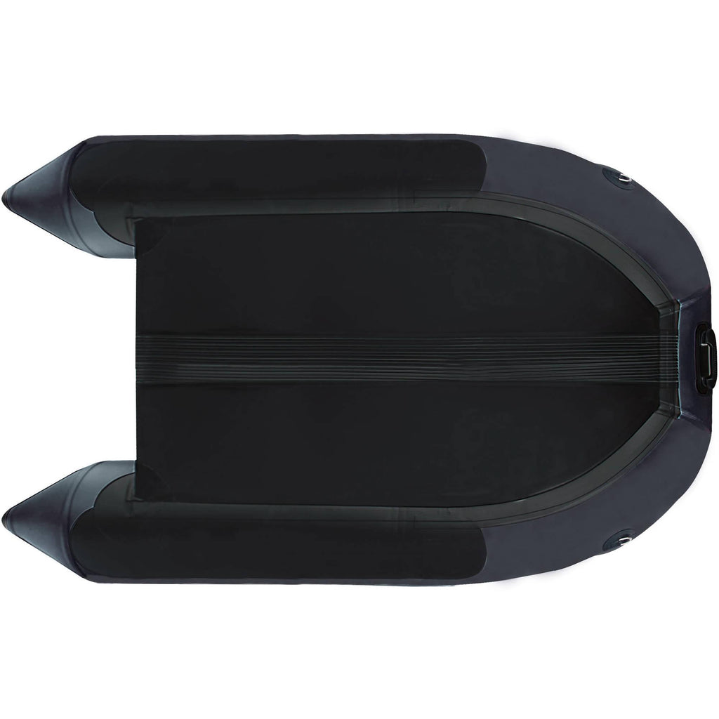 ALEKO Inflatable Boat - Aluminum Floor - 8.4 Feet - Black
