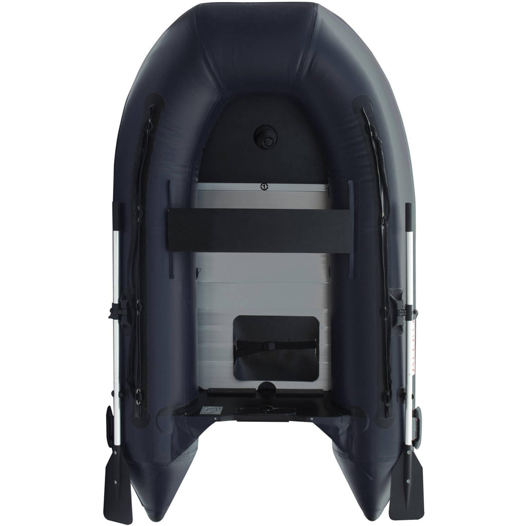 ALEKO Inflatable Boat - Aluminum Floor - 8.4 Feet - Black