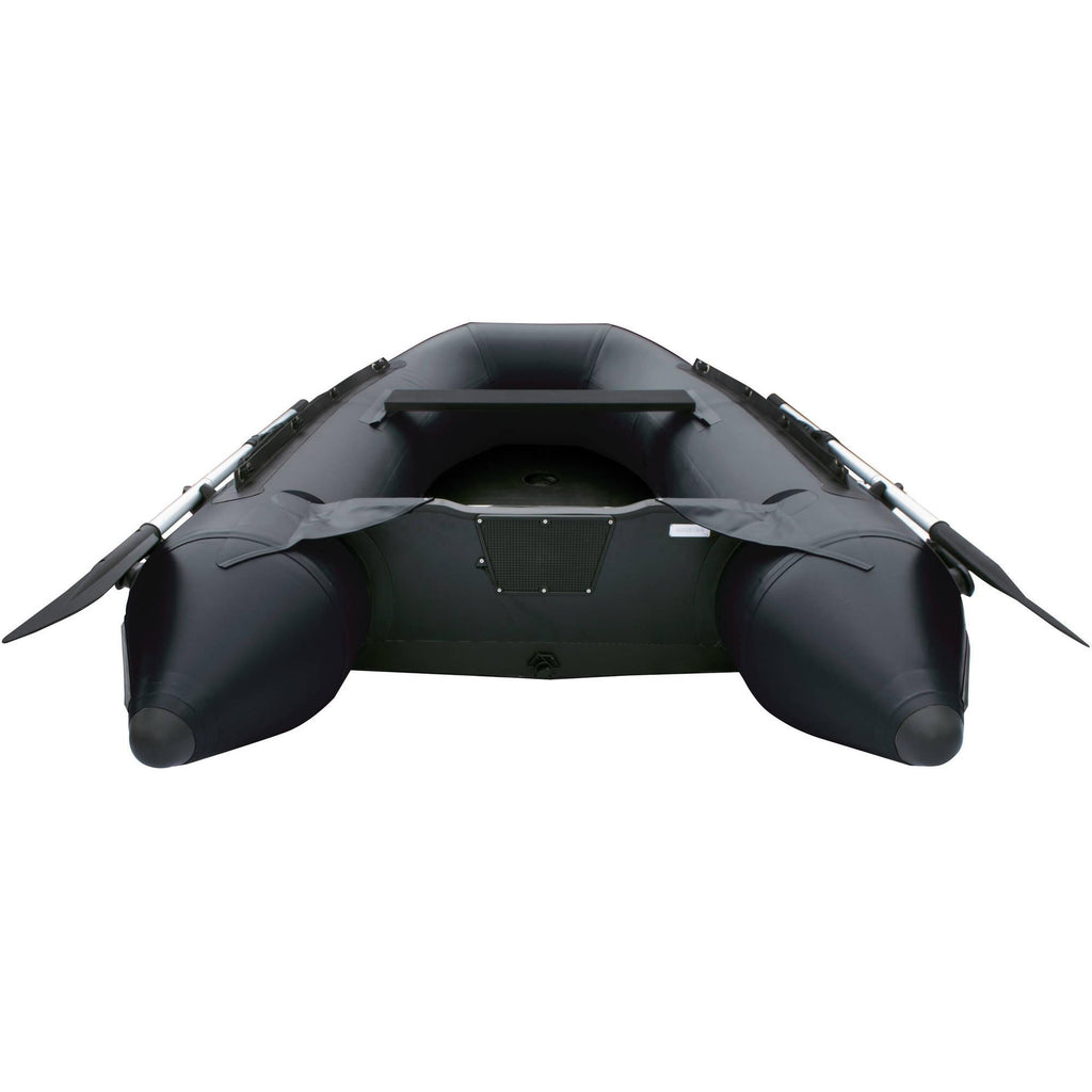 ALEKO Inflatable Boat - Aluminum Floor - 8.4 Feet - Black
