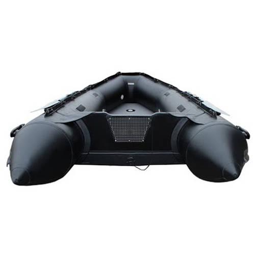 ALEKO Inflatable Boat - Aluminum Floor - 8.4 Feet - Black