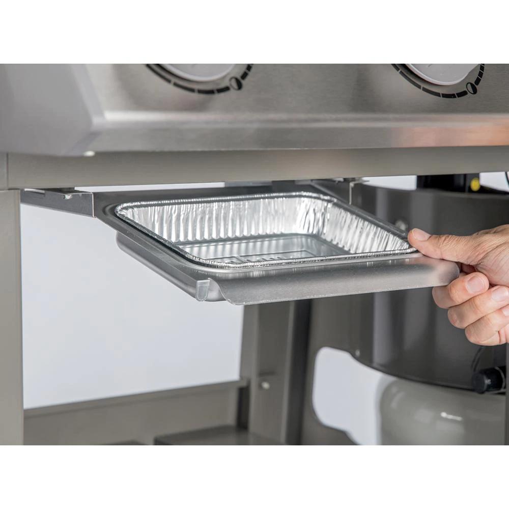 Spirit Ii E-310 3-Burner Natural Gas Grill In Black