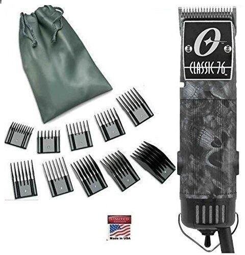 Oster Classic 76 Skulls Skulz Limited Edition Hair Clipper 10 Piece Combs