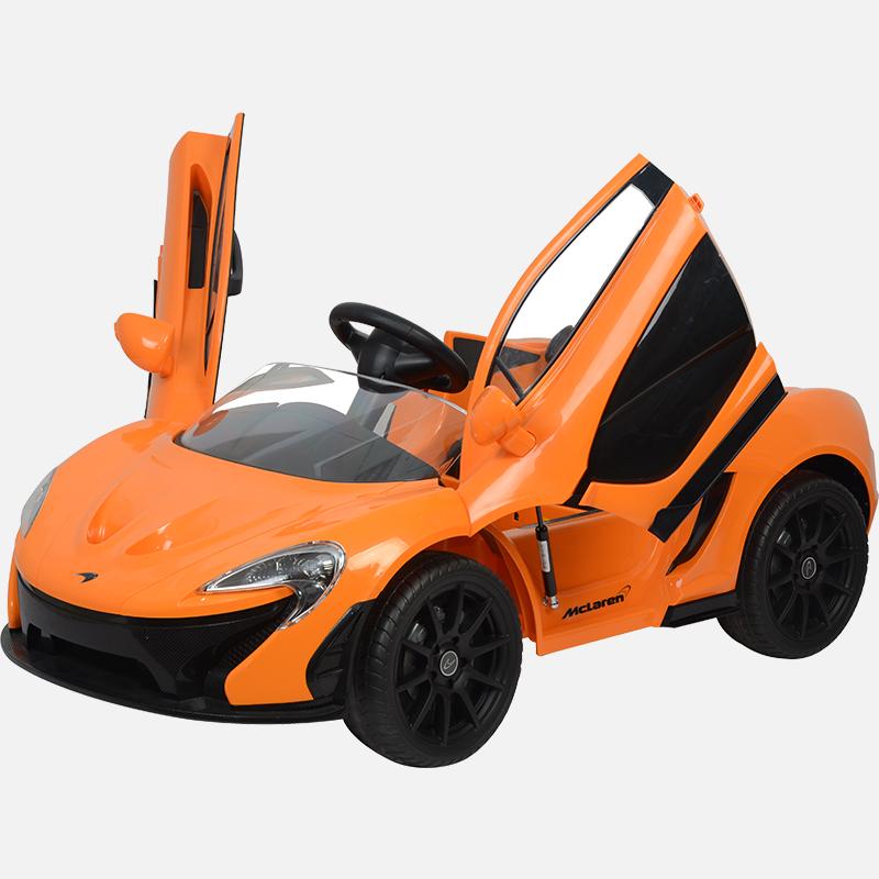 Kool Karz McLaren P1 Butterfly Doors 12V Electric Ride On Toy Car, Orange