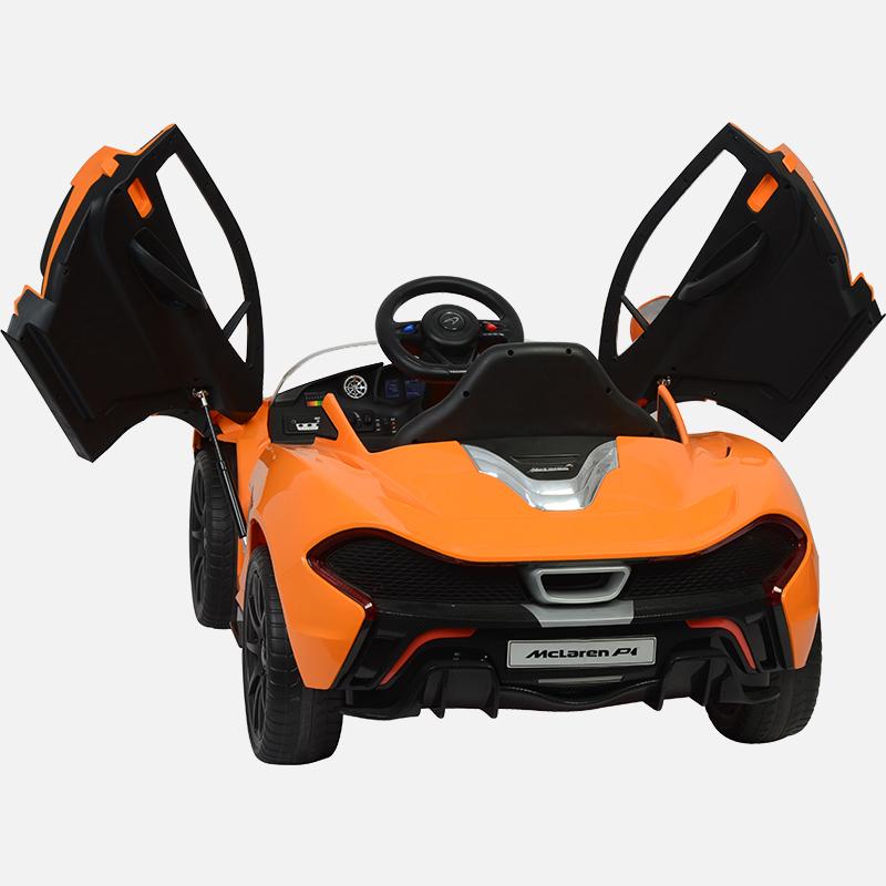 Kool Karz McLaren P1 Butterfly Doors 12V Electric Ride On Toy Car, Orange