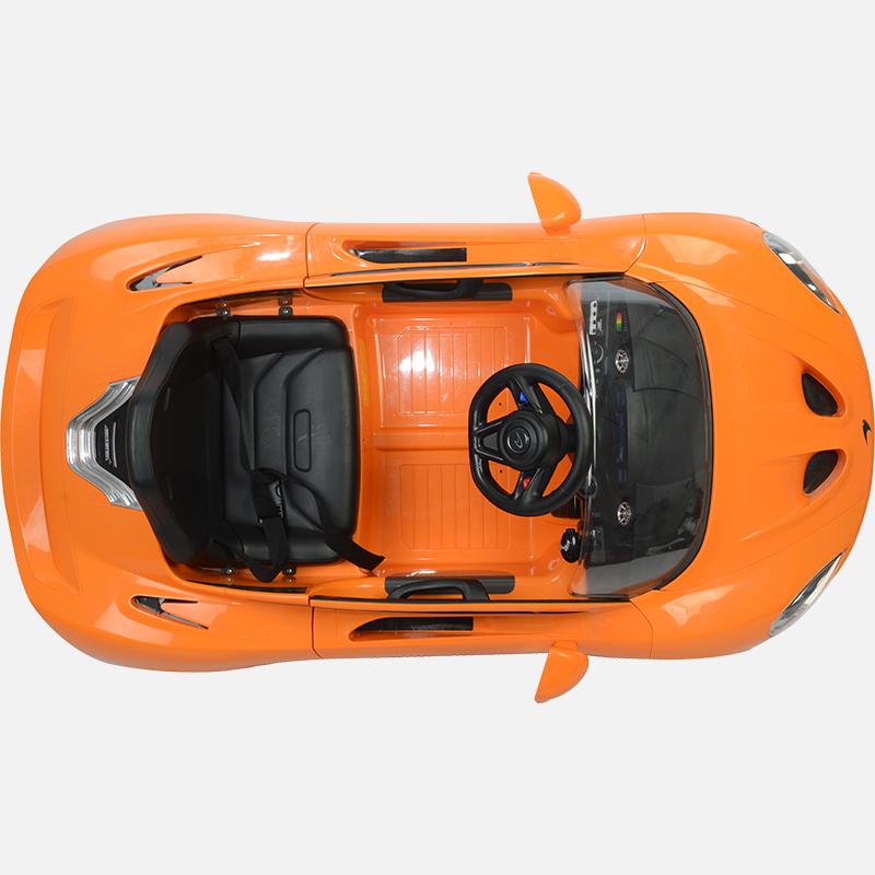 Kool Karz McLaren P1 Butterfly Doors 12V Electric Ride On Toy Car, Orange