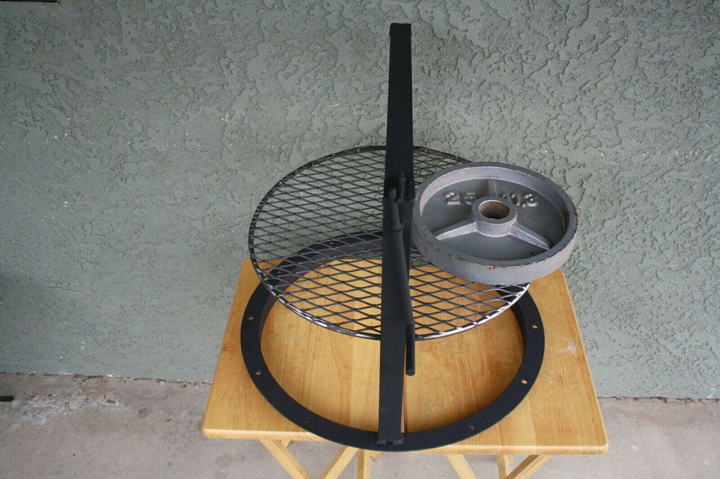 barbecue 26 inch Santa Maria style attachment,accessories adjustable grate
