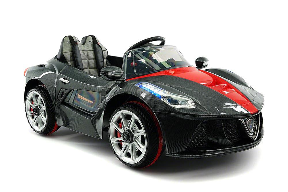 2023 Ride On Toy Kids Car 12V Battery Powered w/ Sky Doors, Leather Seat, Remote